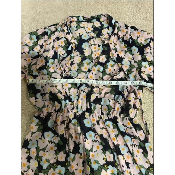 J. Crew Floral Dress with Slip - Women's Size Small - Picture 8 of 11